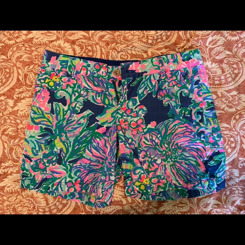 Lilly Pulitzer Jayne Shorts Size 10